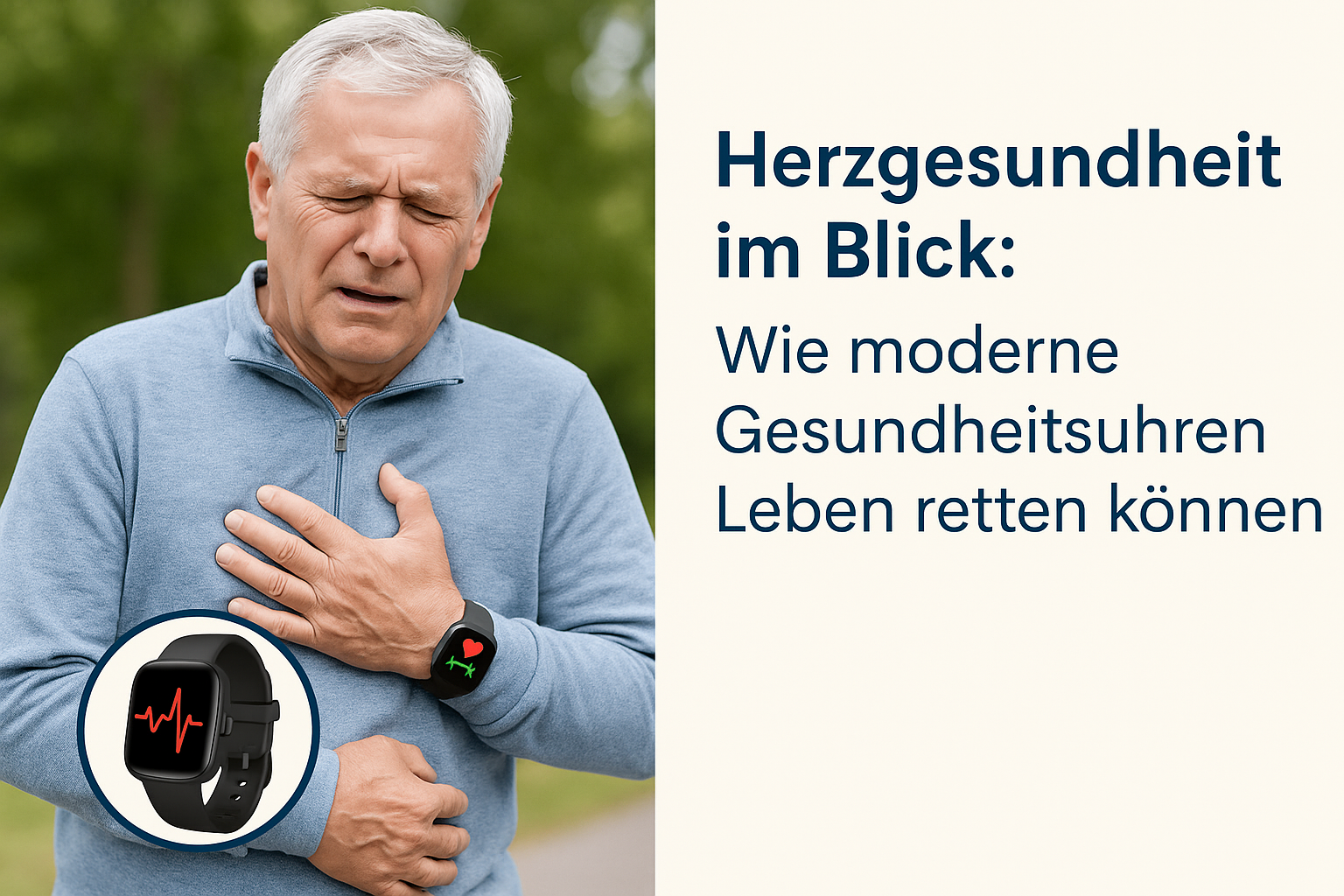 Herzgesundheit im Blick: Wie moderne Gesundheitsuhren Leben retten können