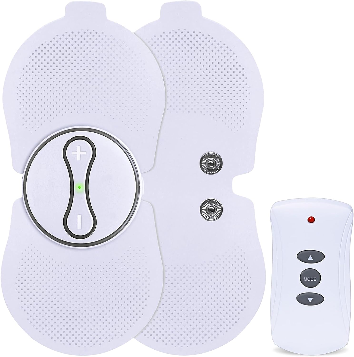 Kardena MED: 105G – Kabelloses EMS-/TENS-Mini-Pad mit Fernbedienung