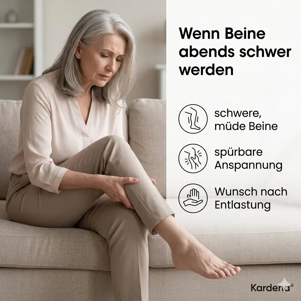 Kardena® BeinKomfort Pro – Luftdruck- und Wärme-Massage für zu Hause