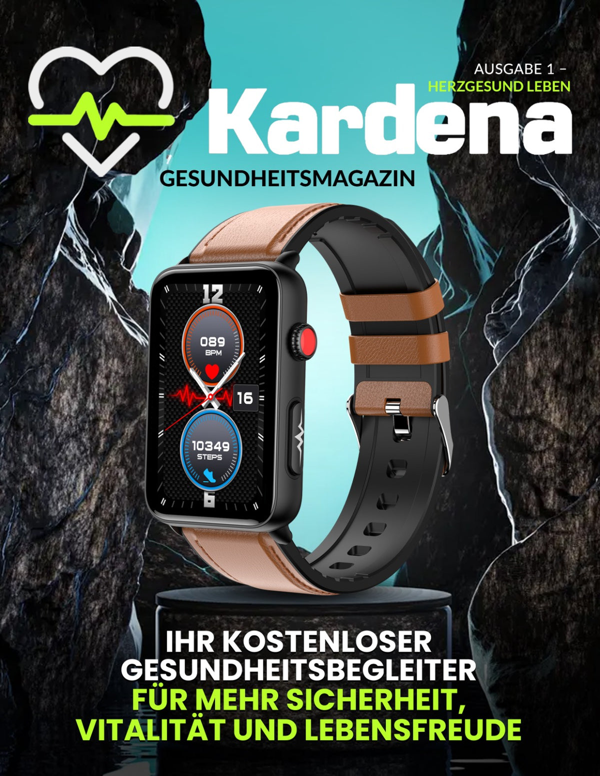 Kardena Gesundheitsmagazin – Ausgabe 1: Herzgesund leben (PDF)