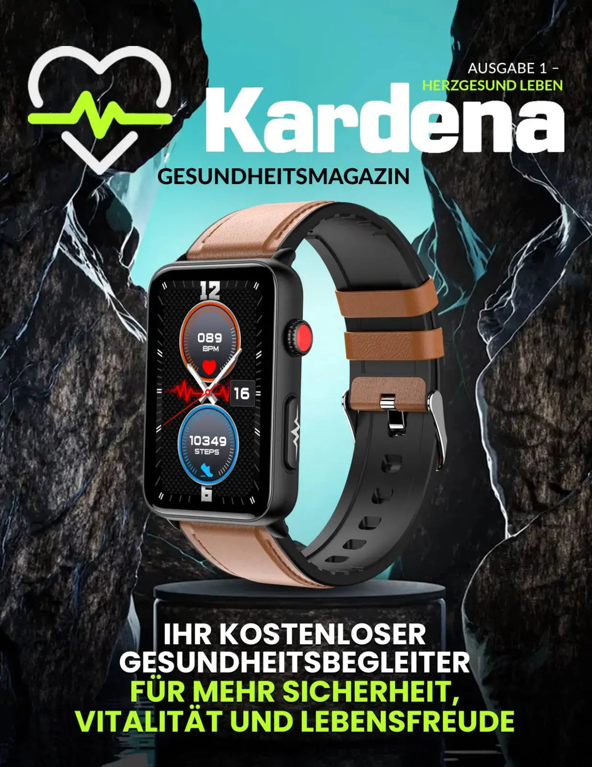 Geschenk: Kardena Gesundheitsmagazin – Ausgabe 1: Herzgesund leben (PDF) Kardena