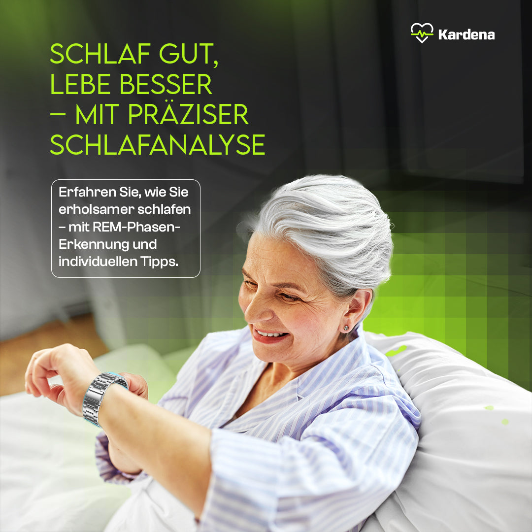 Kardena® CARE Pro 4 Plus - Intelligente Vitalmessungen mit Notfallschutz