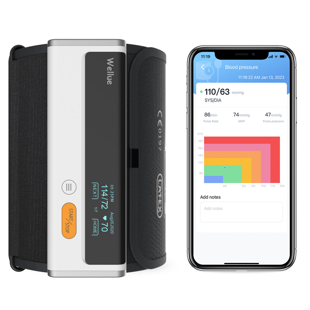 Kardena MED: BP2 – Blutdruckmessgerät mit EKG-Funktion & App-Anbindung