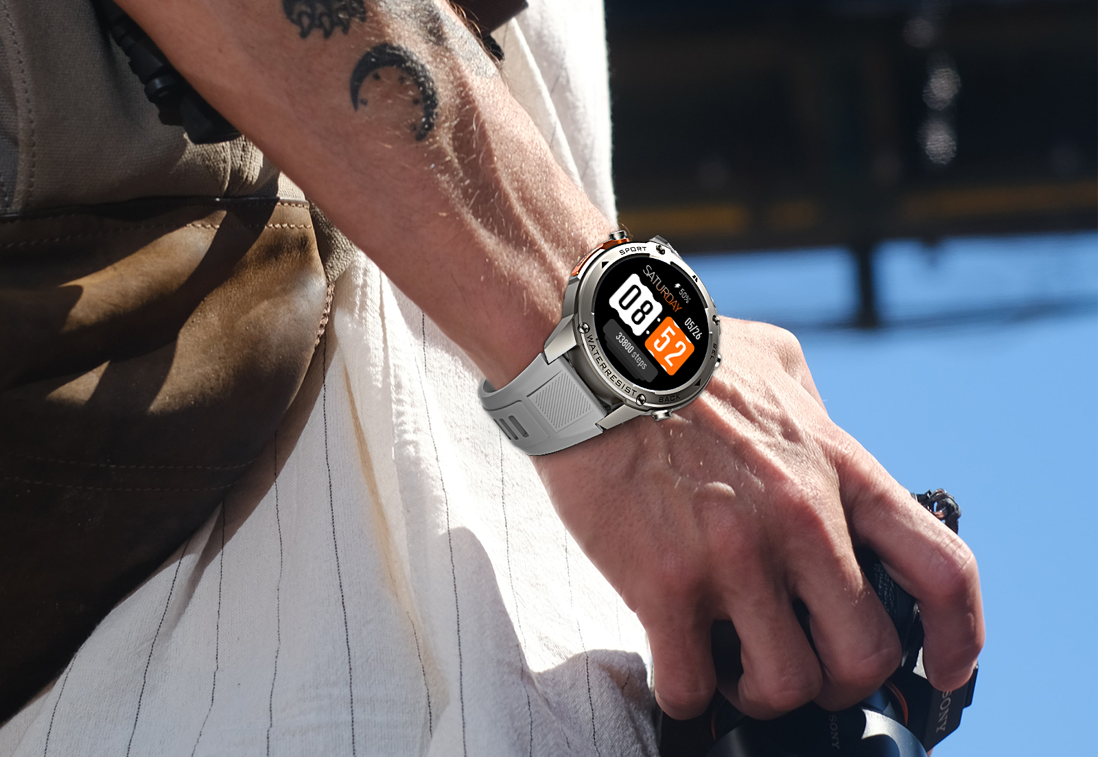Kardena CARE GPS – Premium Outdoor-Gesundheitsuhr mit Notruffunktion & Vitalüberwachung
