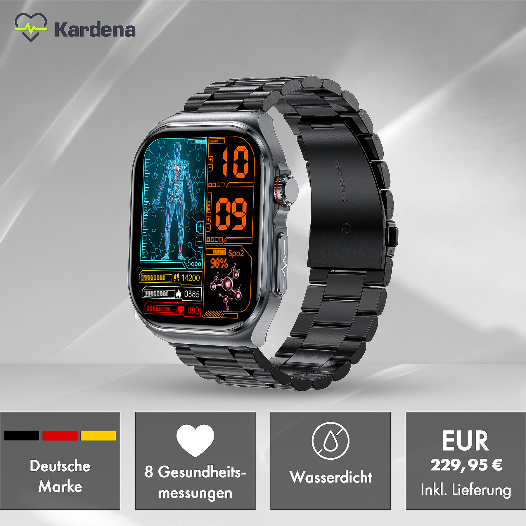 Kardena® CARE Pro 4 Plus - Gesundheitspaket