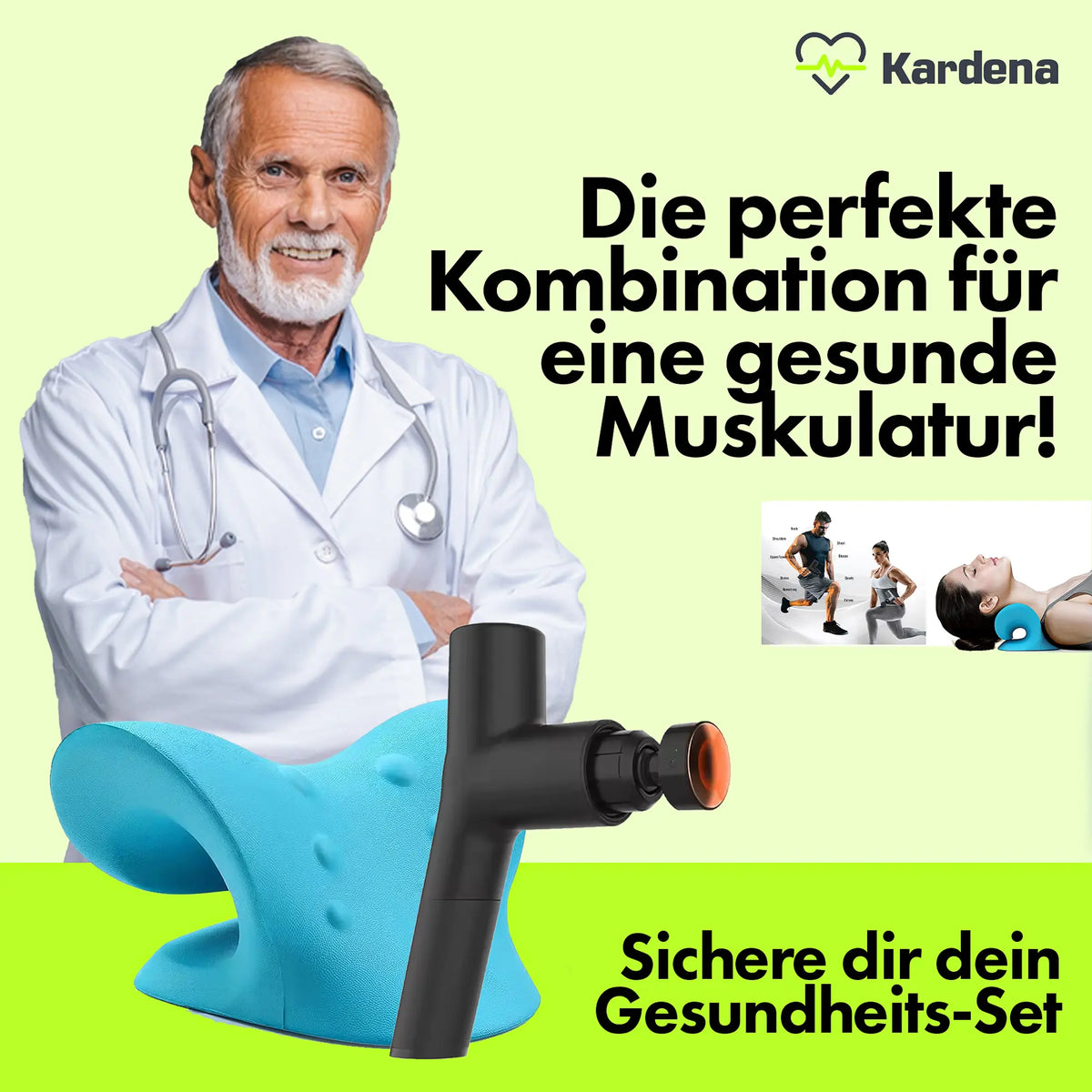 Kardena DeepRelief – Dein Duo für effektive Muskel- und Nackenentspannung Kardena