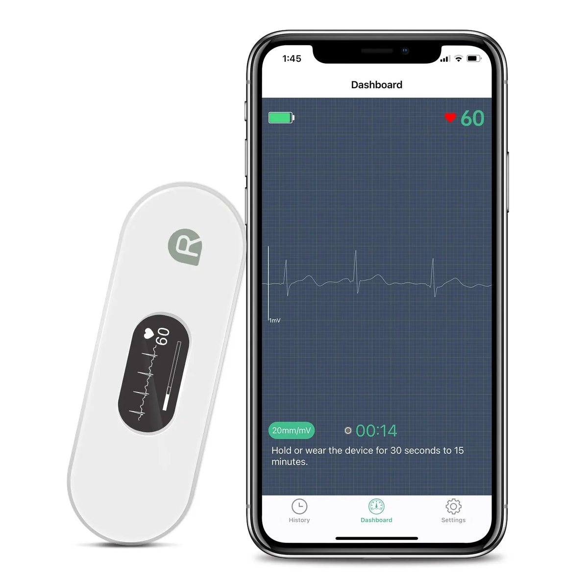 Kardena MED: DuoEK S – Mobiles EKG-Gerät mit App & Analyse Kardena