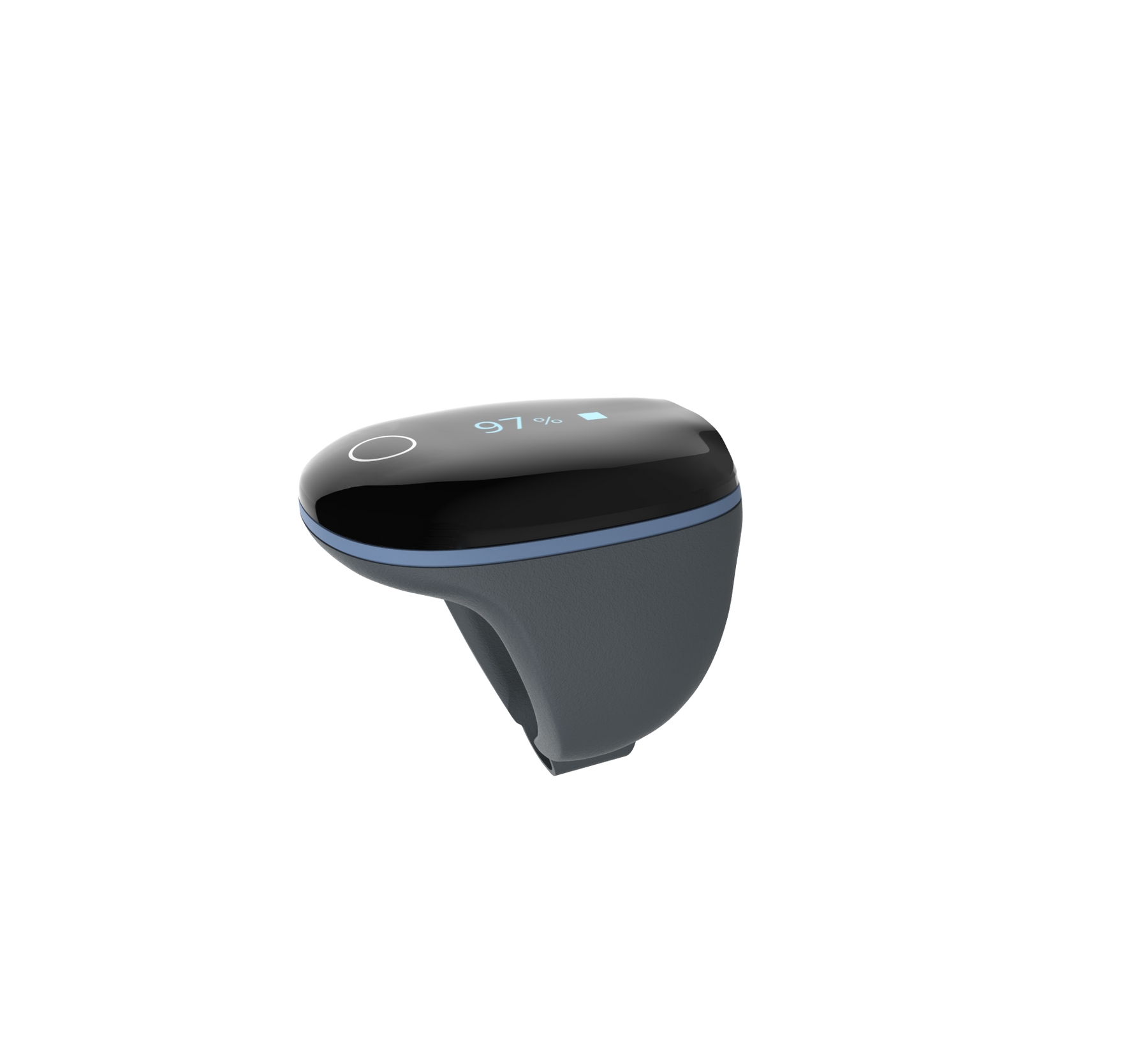 Kardena MED: O2 Ring – Medizinischer Schlafmonitor zur SpO₂-Überwachung mit Vibrationsalarm & App-Anbindung