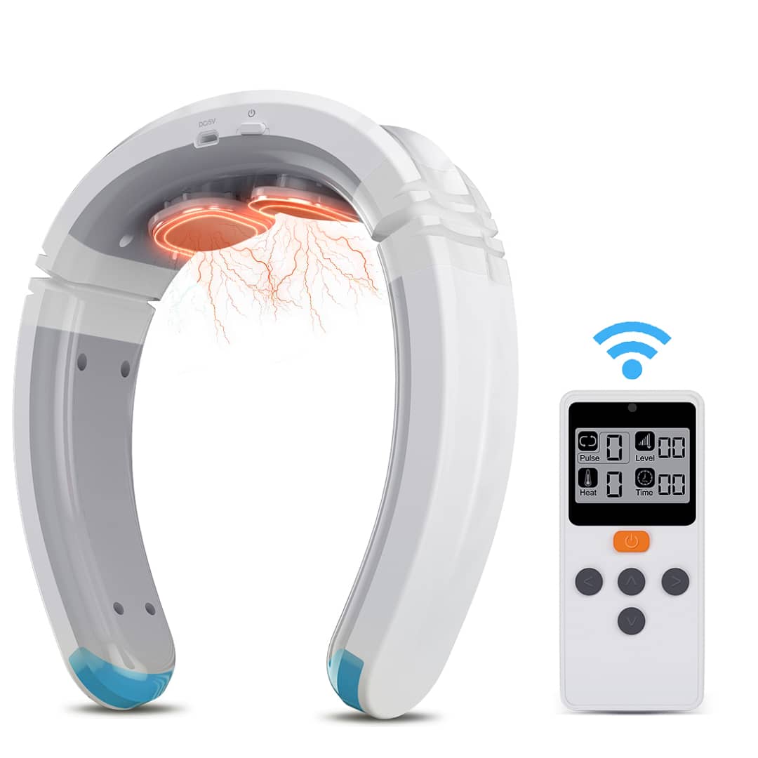 Kardena MED: AST-905B – Medizinischer Nackenmassager mit TENS, EMS & Wärmefunktion