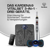 Kardena® VitalSet 3-in-1 – Fußgesundheit, Schmerzfreiheit & tägliche Entspannung in einem