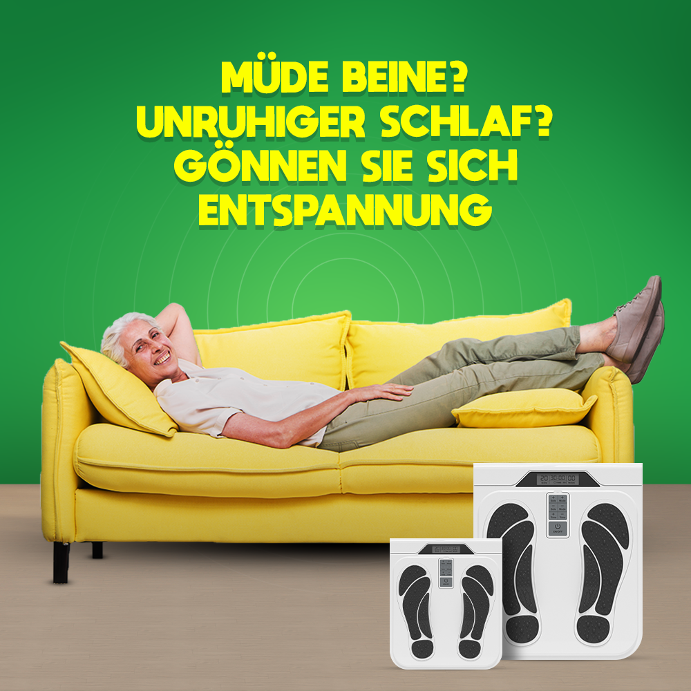 Kardena MED: Schmerzfrei-Set für Nacken & Füße – Gezielte Wärme-, Massage- & Stromtherapie für zuhause