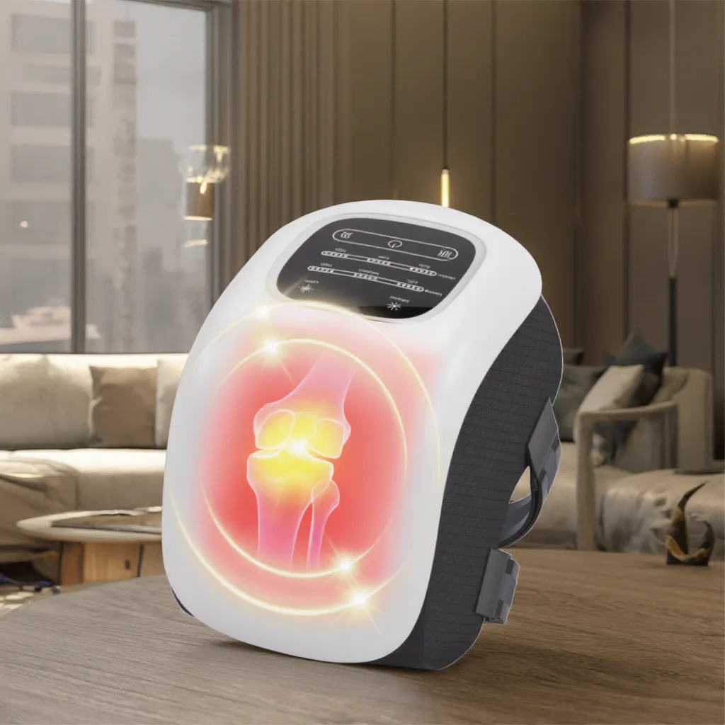 Kardena MED: AST-649 – Infrarot-Kniegürtel mit Wärme, Vibration & Laserlicht