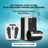Kardena MED: Herz- & Durchblutungs-Aktiv-Set – EKG, Blutdruck & Fußstimulation für mehr Vitalität