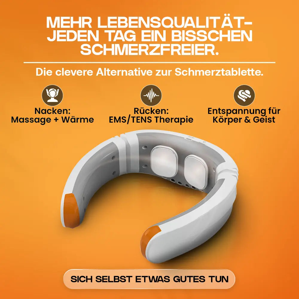 Kardena MED: Schmerzfrei & Beweglich-Set – Wärme, Massage & Stromtherapie für Nacken, Rücken & Gelenke Kardena