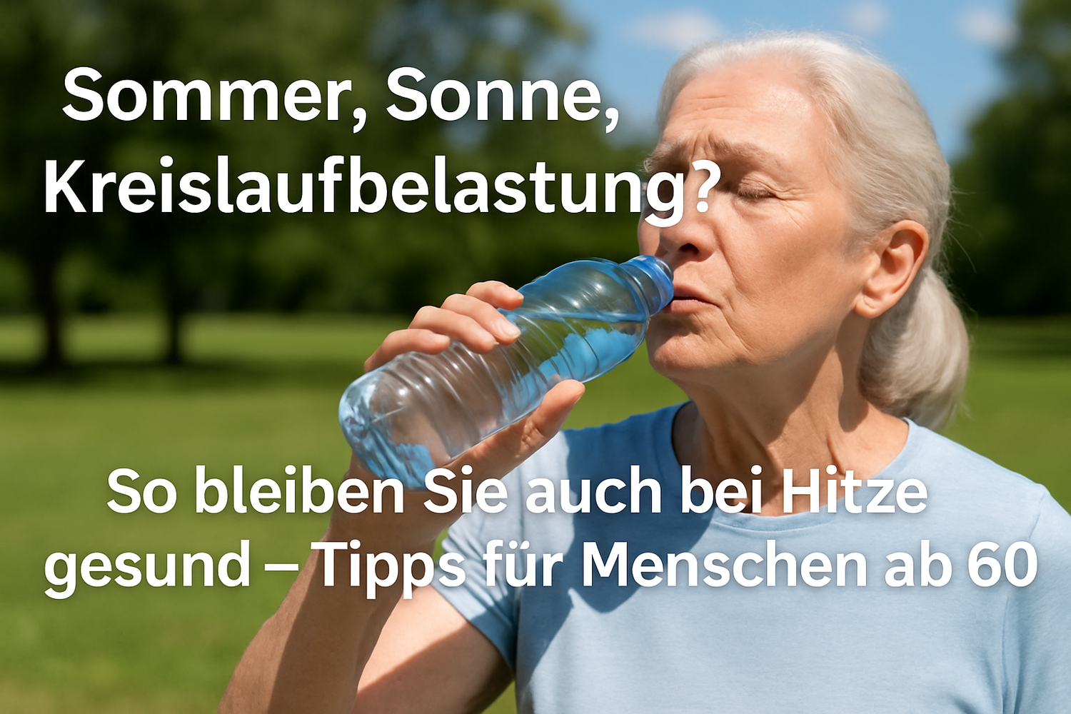 Sommer, Sonne, Kreislaufbelastung? So bleiben Sie auch bei Hitze gesund – Tipps für Menschen ab 60