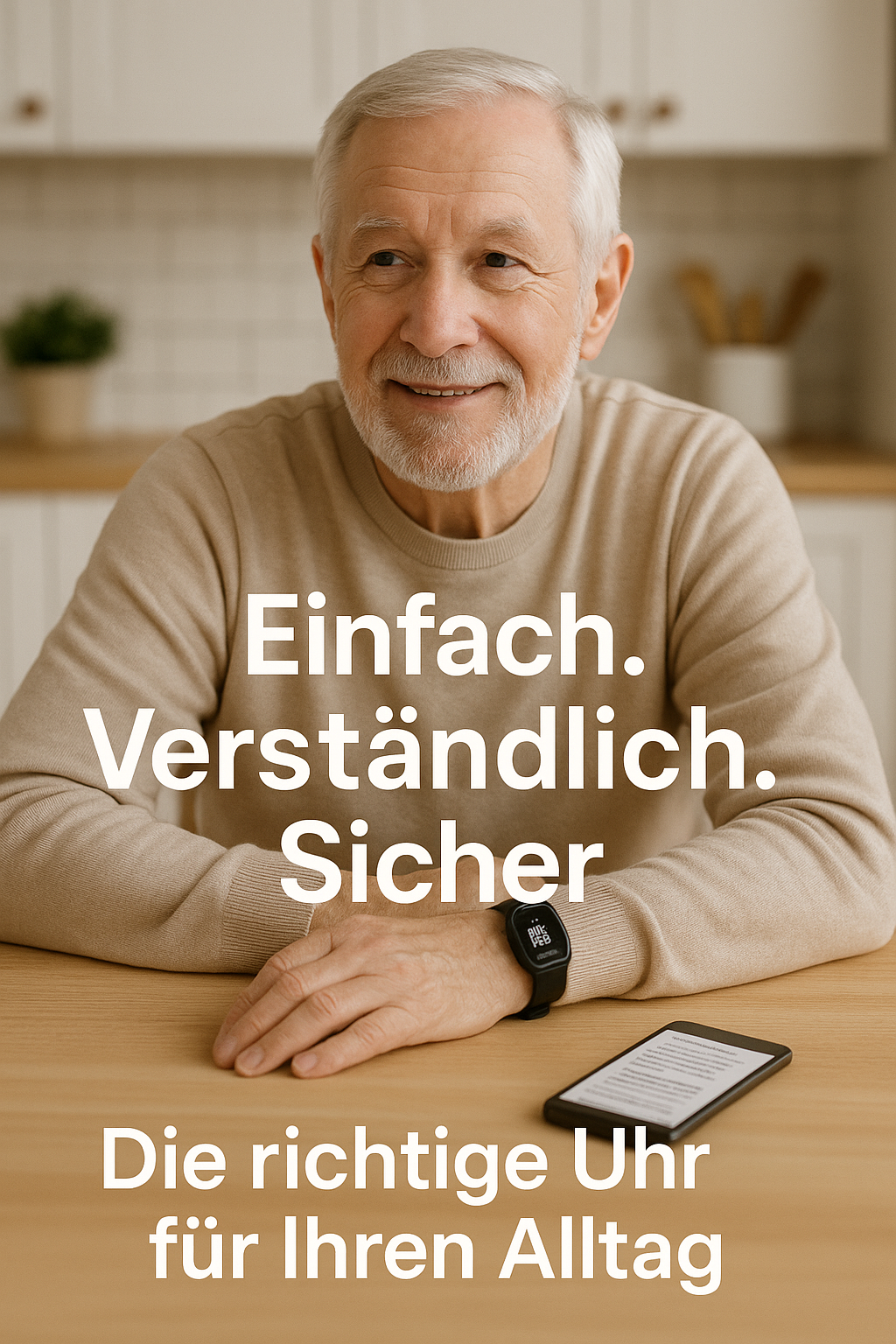 Einfach & sicher: Die richtige Gesundheitsuhr für Senioren
