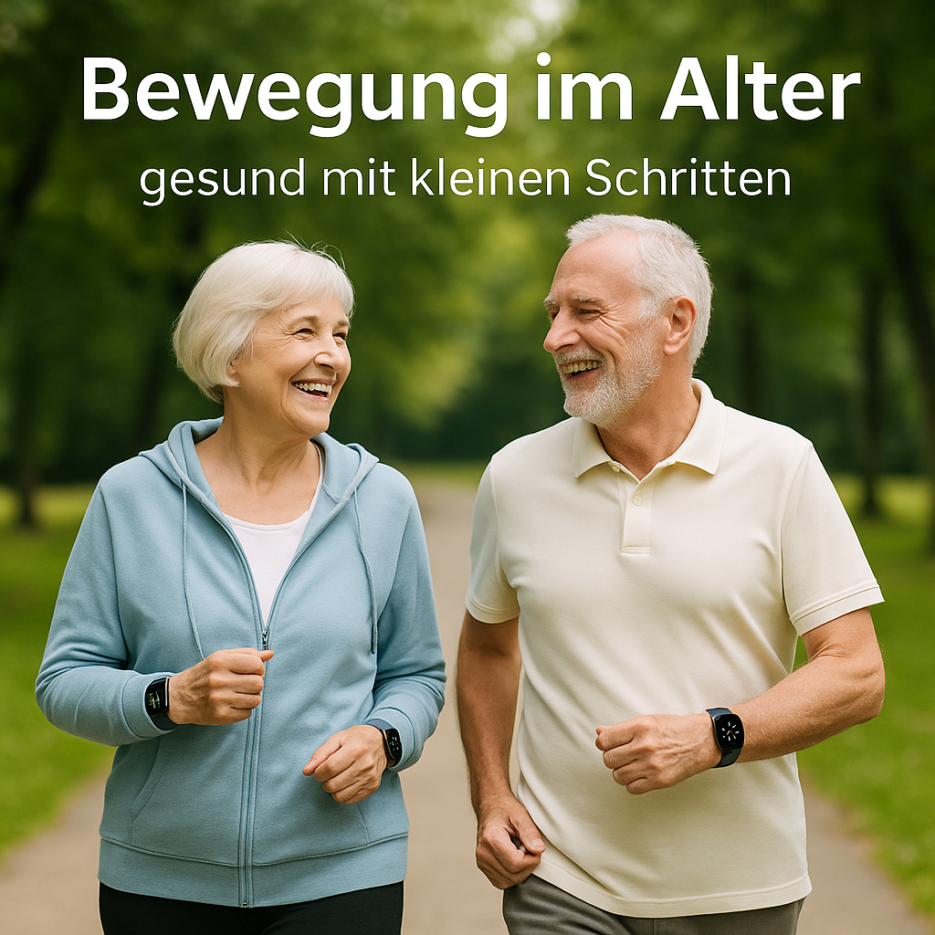 Bewegung im Alter – so bleiben Sie mit kleinen Schritten gesund