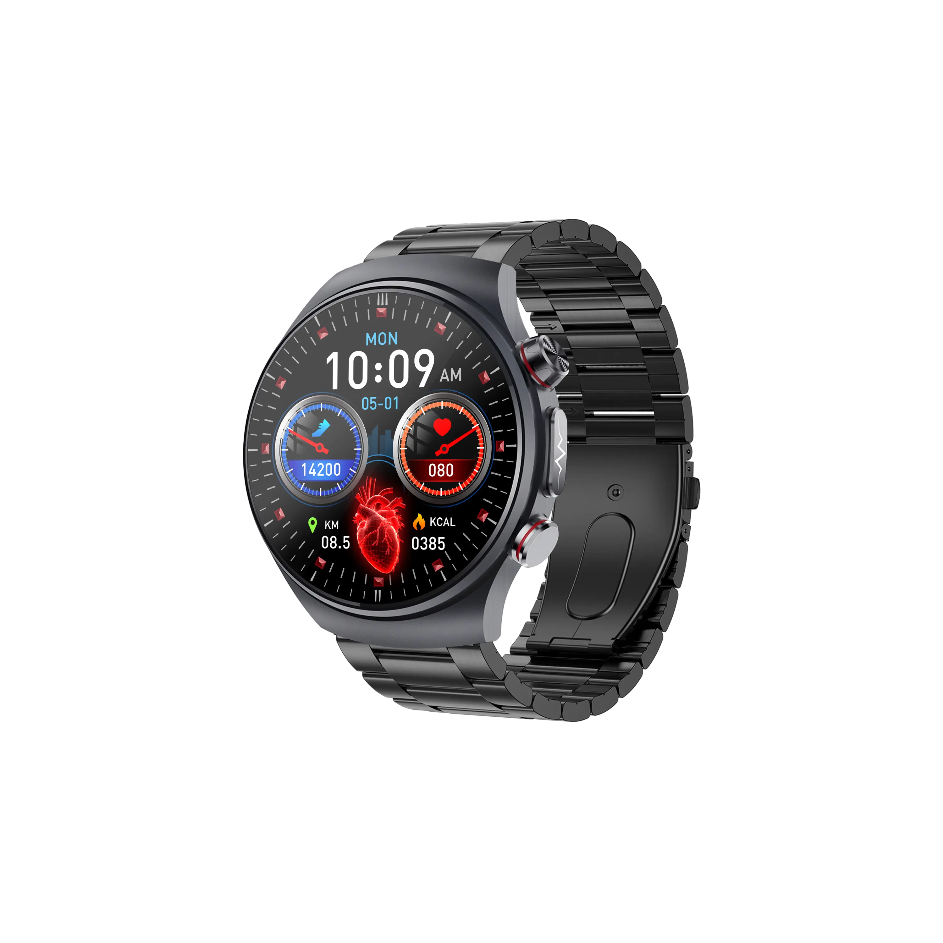 Kardena CARE Pro 5 – Gesundheitsuhr mit EKG, KI-Analyse, Pflegefunktion & Telefonie (2026) Kardena