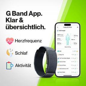 Kardena CARE Vital 2 – Gesundheitsarmband mit SOS-Funktion, Sturzerkennung & sanfter Gesundheitsüberwachung Kardena