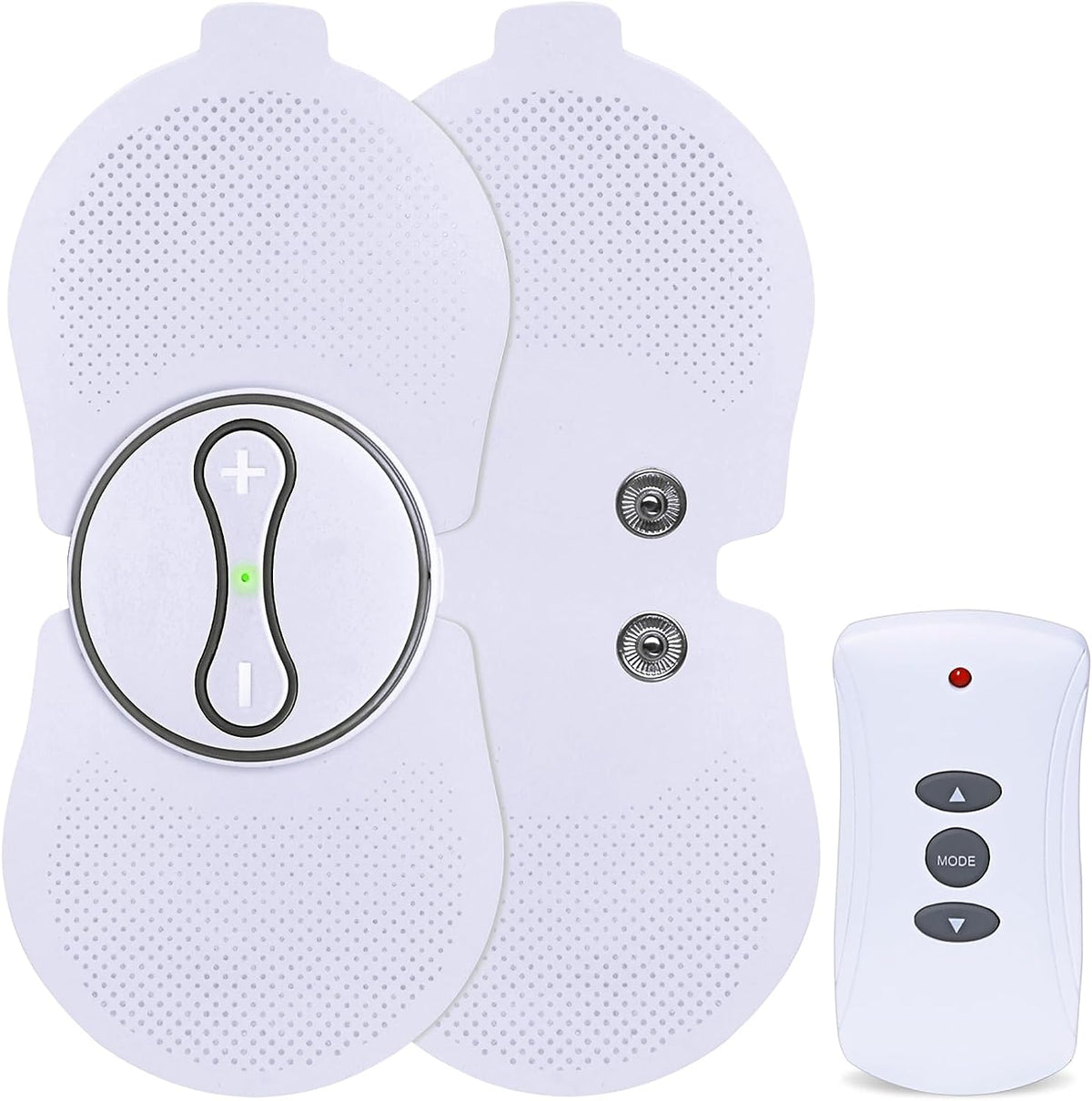 Kardena MED: 105G – Kabelloses EMS-/TENS-Mini-Pad mit Fernbedienung