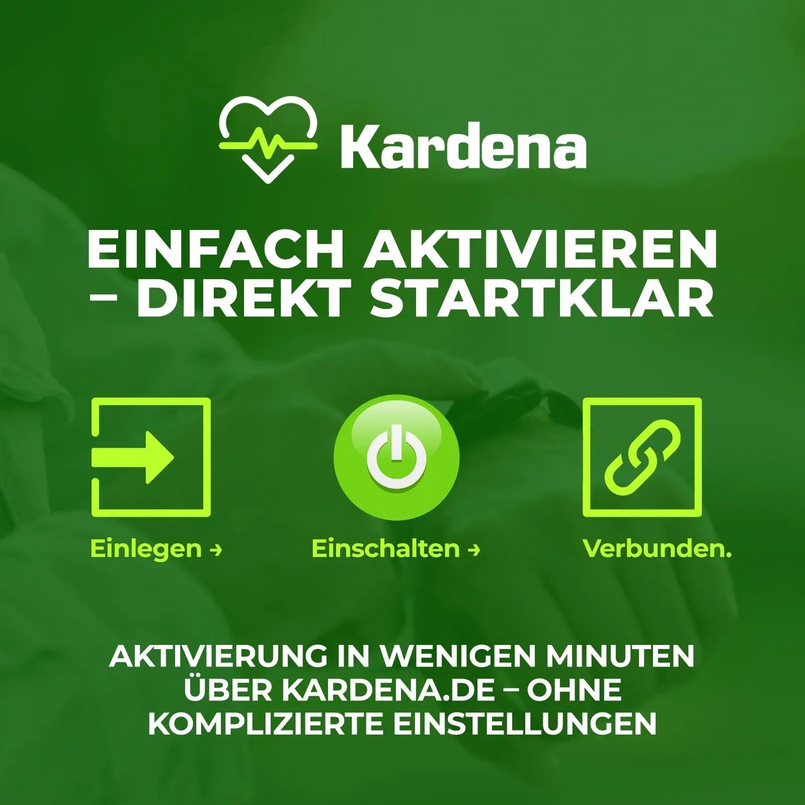 Kardena Green Safe – SIM mit 15 GB & Allnet-Flat für SOS-Uhren Kardena