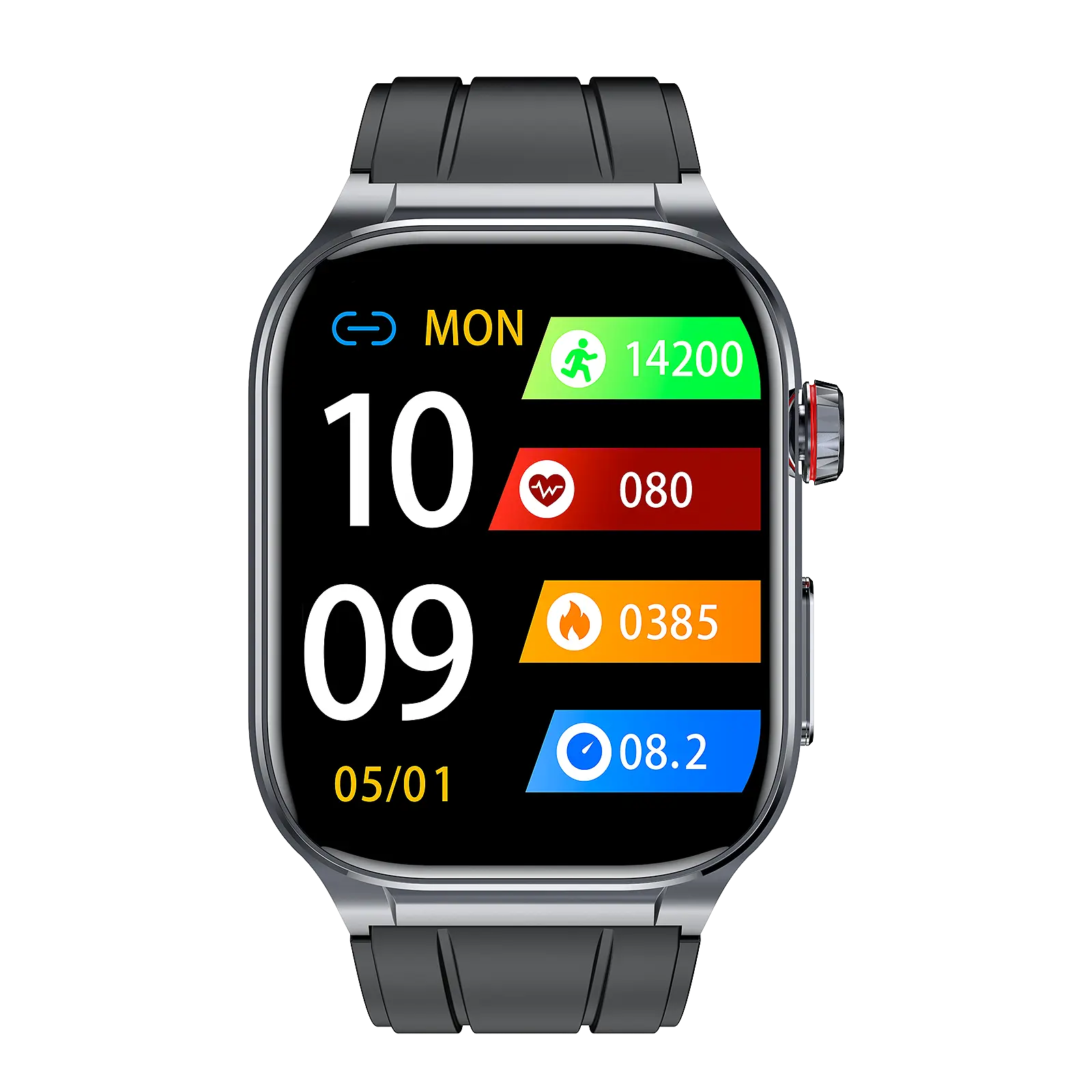 Kardena CARE Pro 5 – Gesundheitsuhr mit EKG, KI-Analyse, Pflegefunktion & Telefonie (2026) Kardena