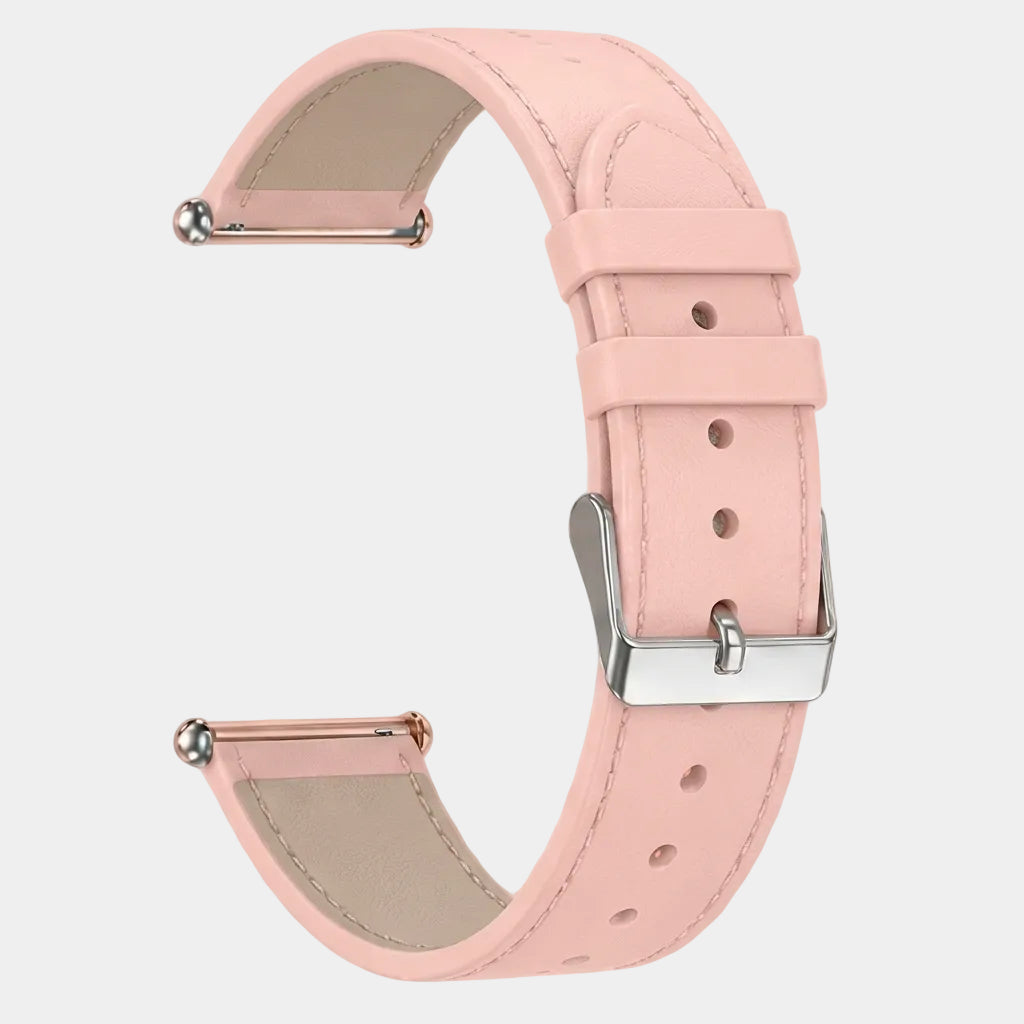 Faux leather smartwatch strap for CARE Slim - width 18 mm