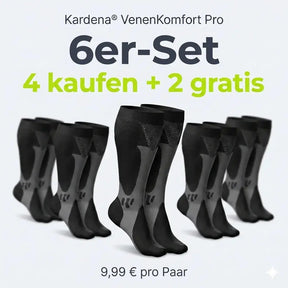 Kardena VenenKomfort Pro – Kompressionsstrümpfe für leichte Beine im Alltag Kardena