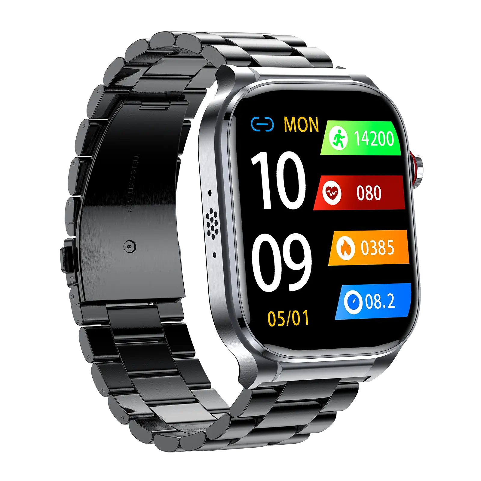 Kardena CARE Pro 5 – Gesundheitsuhr mit EKG, KI-Analyse, Pflegefunktion & Telefonie (2026) Kardena