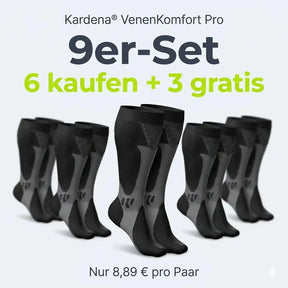 Kardena VenenKomfort Pro – Kompressionsstrümpfe für leichte Beine im Alltag Kardena