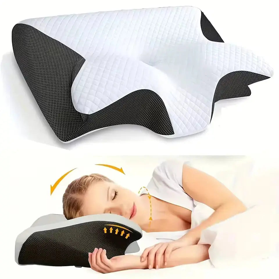 Kardena Schlafkomfort Pro Nackenkissen – Ergonomisches Memory-Foam-Kissen für ruhige Nächte Kardena