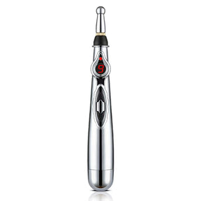 Kardena® Meridian Pen – Elektrischer Akupressur- & Triggerpunkt-Stift mit 9 Intensitäten und Wechselköpfen