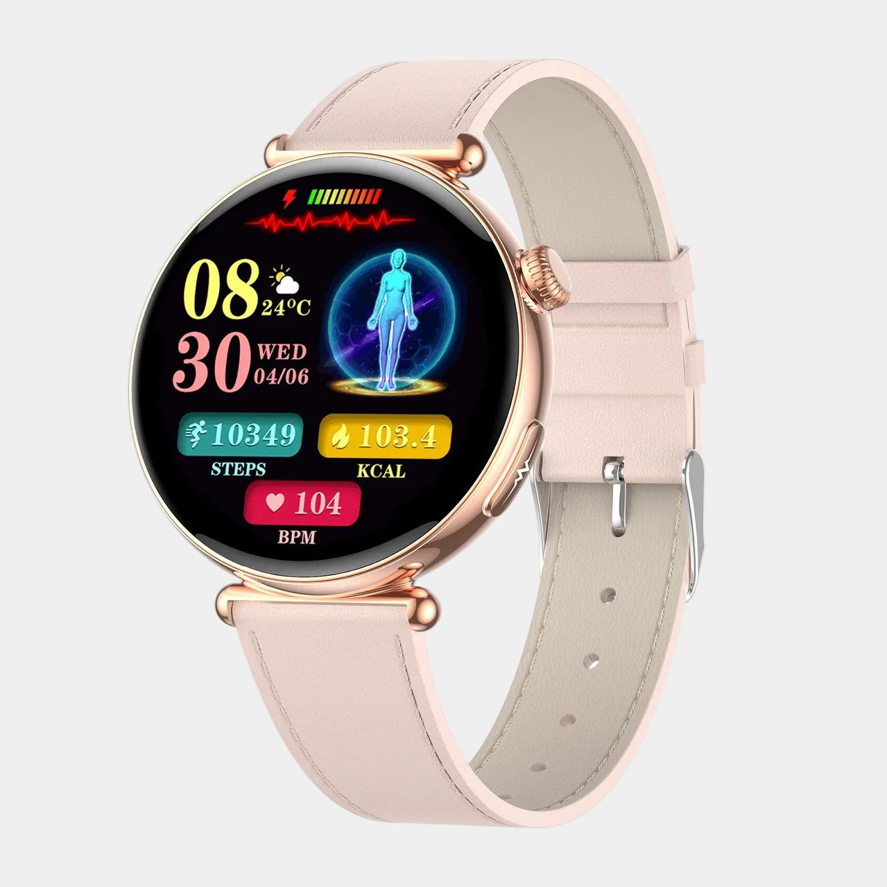 Kardena CARE Slim - Elegante Damen-Smartwatch