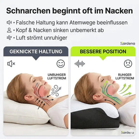 Kardena Schlafkomfort Pro Nackenkissen – Ergonomisches Memory-Foam-Kissen für ruhige Nächte Kardena
