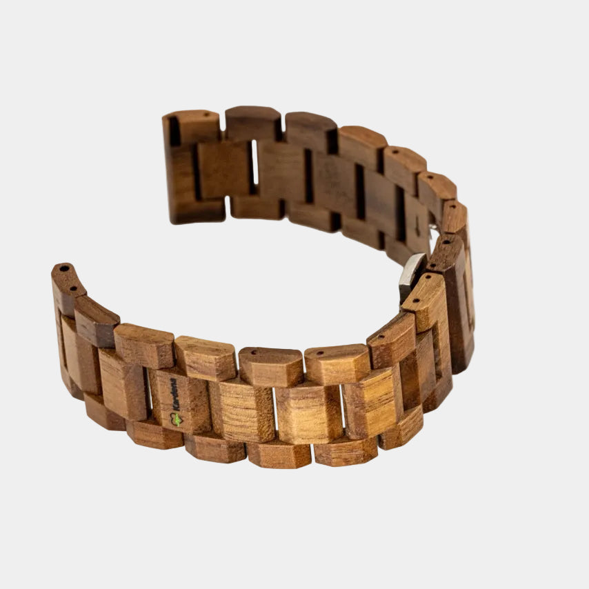 Holzarmband Teak für Kardena-Smartwatches