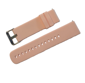Silikonarmband Powder Pink für Kardena uhren