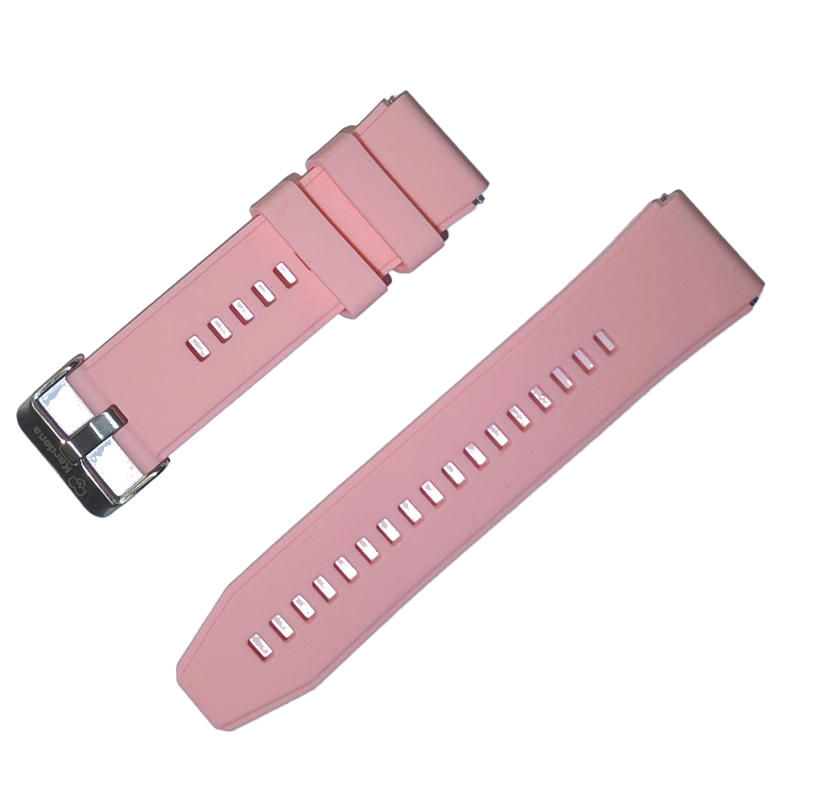 Silikonarmband Rosa für Kardena uhren