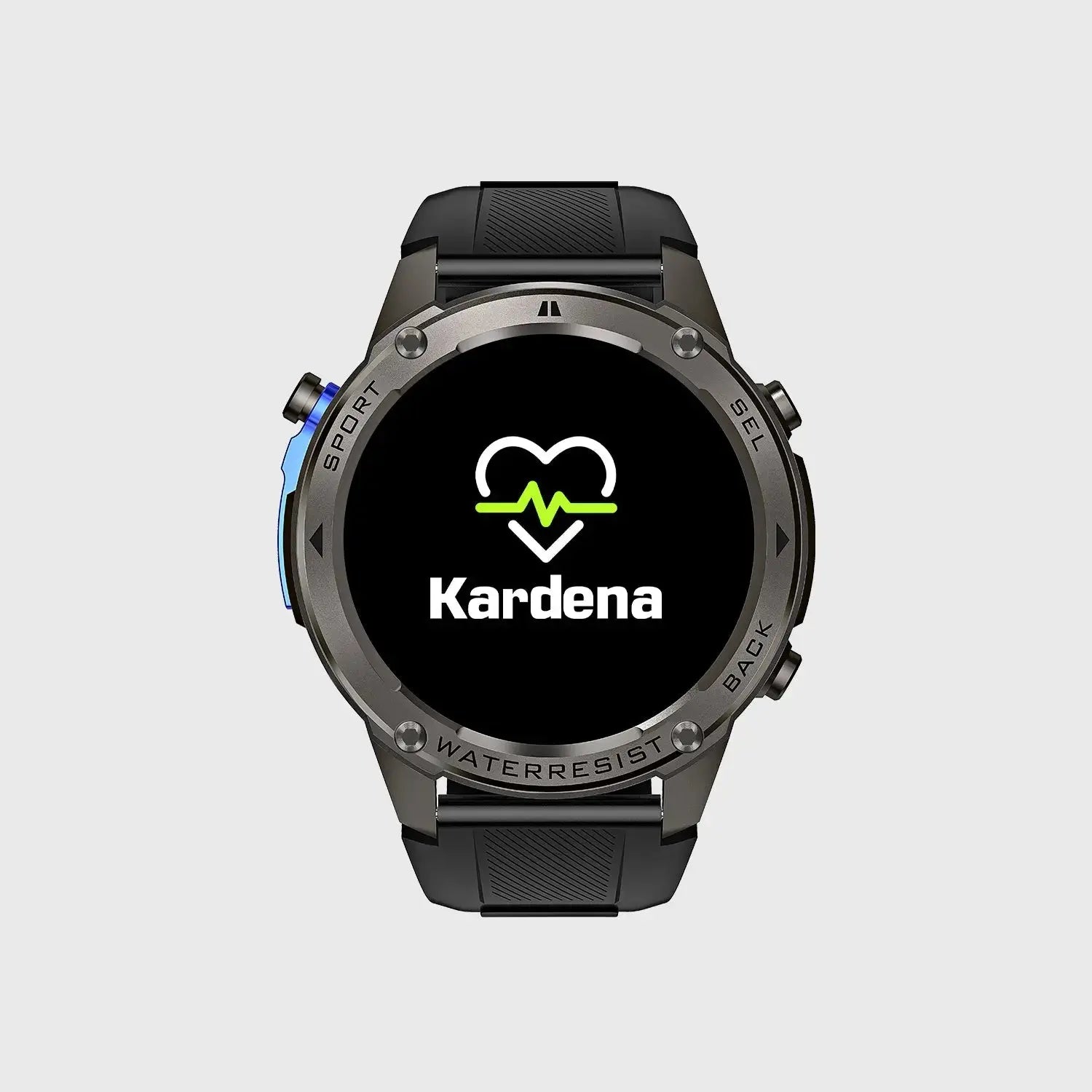 Kardena CARE GPS – Premium Outdoor-Gesundheitsuhr mit Notruffunktion & Vitalüberwachung Kardena