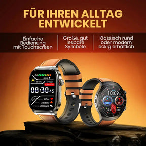 Kardena CARE Pro 5 – Gesundheitsuhr mit EKG, KI-Analyse, Pflegefunktion & Telefonie (2026) Kardena