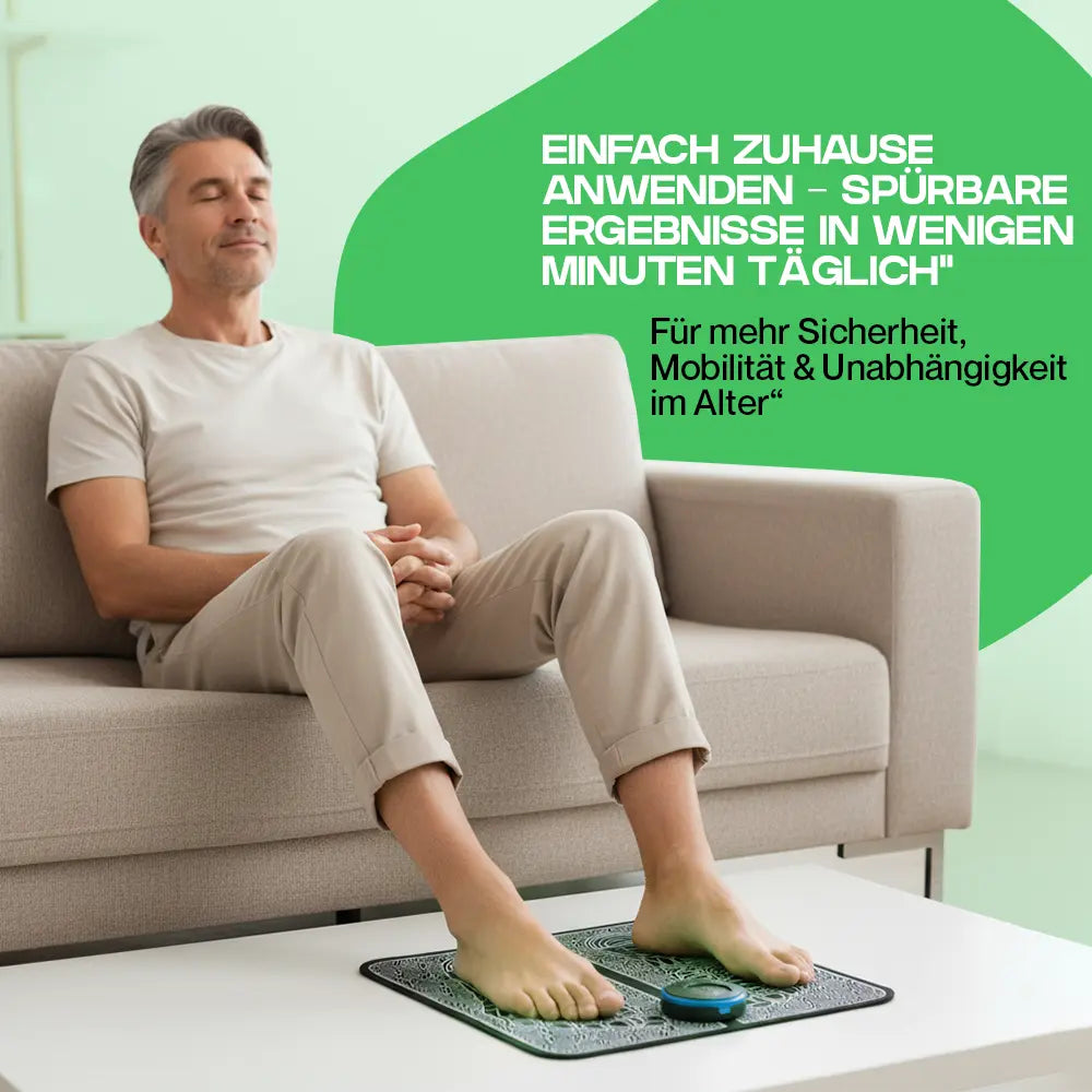 Kardena® EMS Fußmassagegerät – Durchblutung & Schmerzlinderung für Zuhause Kardena