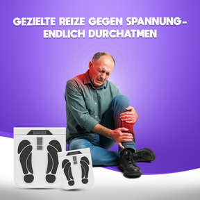 Kardena MED: Schmerzfrei-Set für Nacken & Füße – Gezielte Wärme-, Massage- & Stromtherapie für zuhause