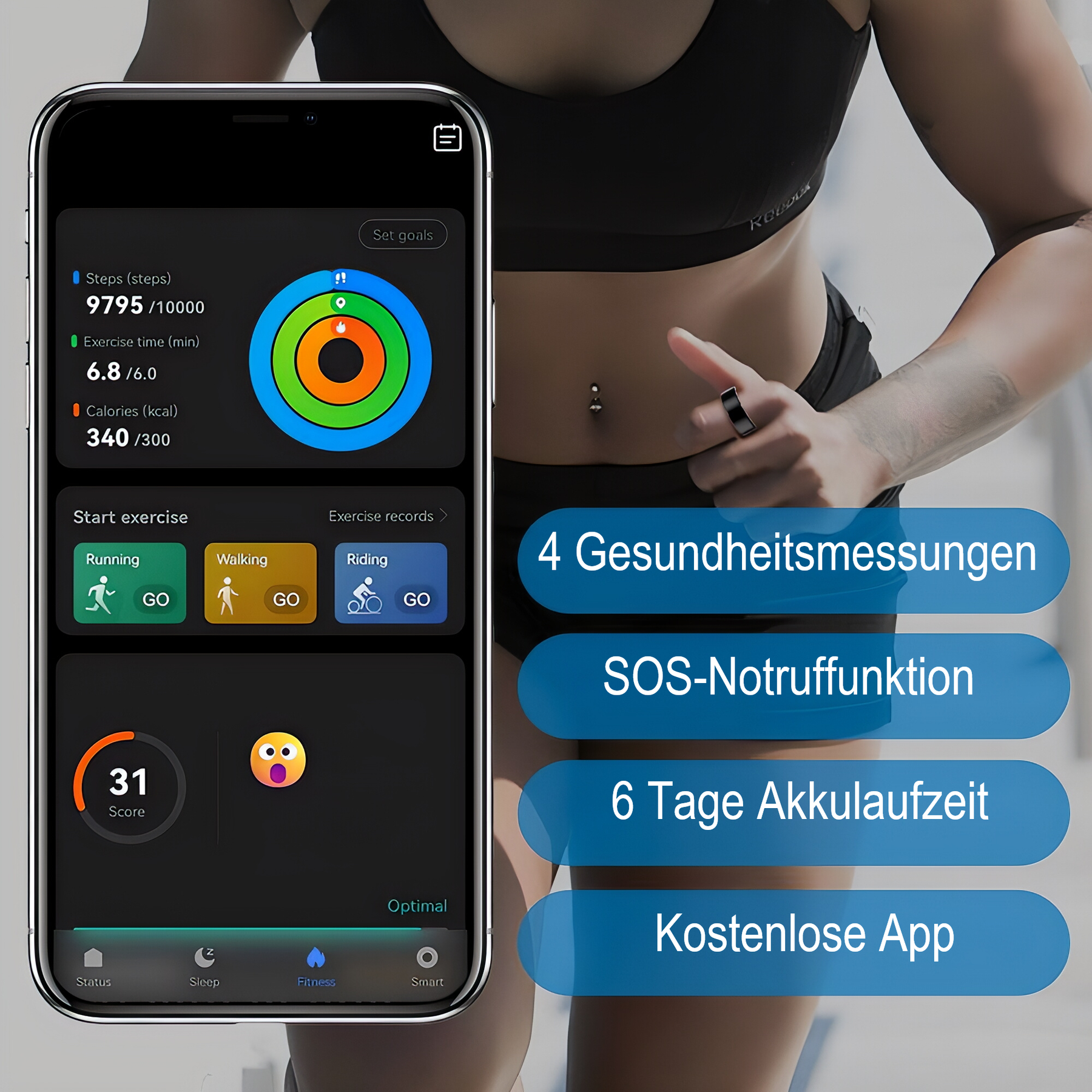 Kardena® CARE Life (SOS Ring) - Gesundheit & Schönheit