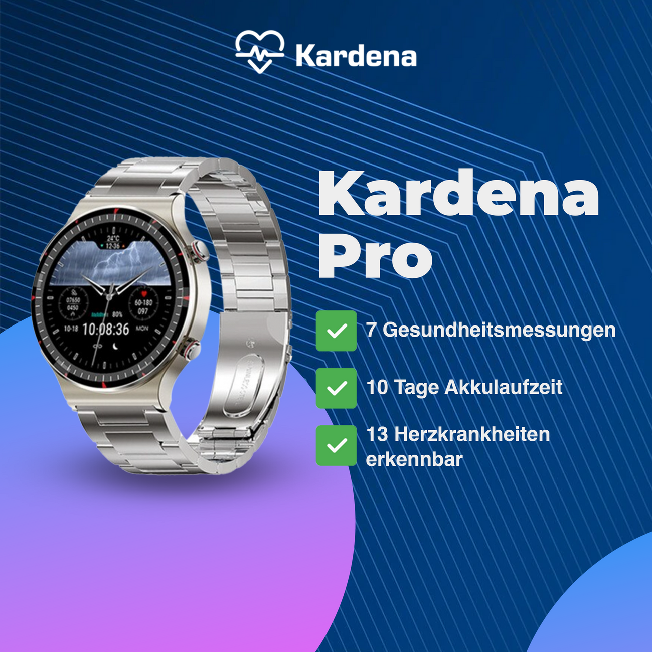 Optimieren Sie Ihre Gesundheit mit der Kardena® CARE Pro 2!