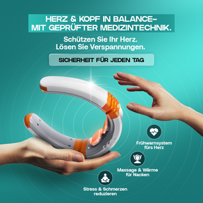 Kardena MED: Herz- & Nackenwohl-Set – EKG, Blutdruckkontrolle & Tiefenentspannung im Doppelpack